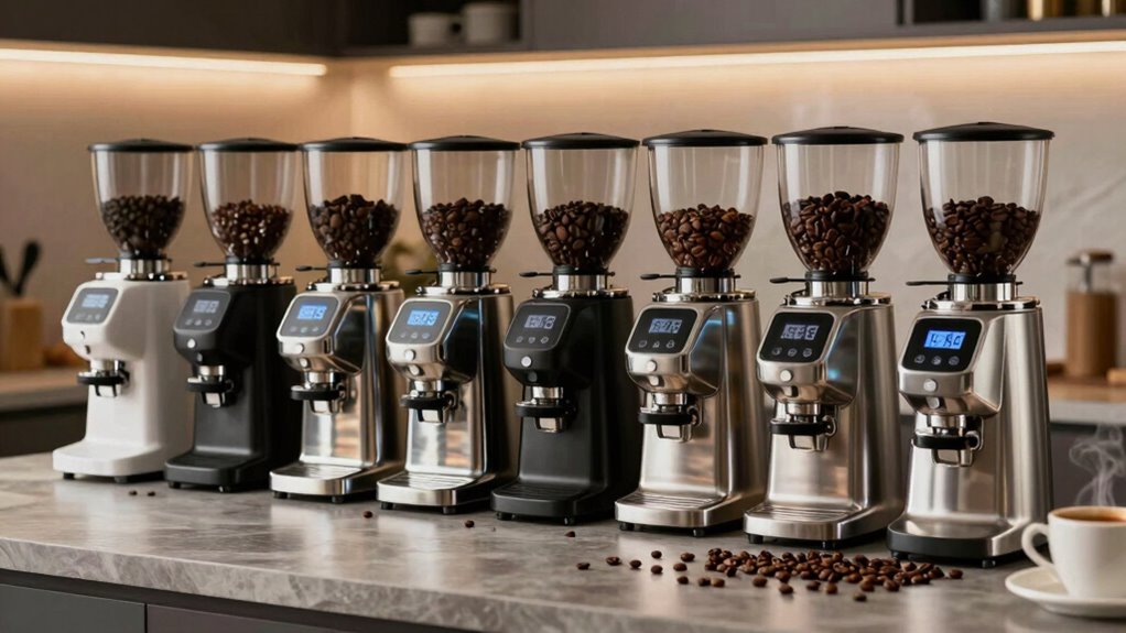 timed coffee grinding excellence