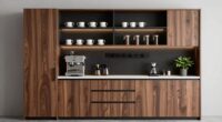 top coffee bar cabinet ideas
