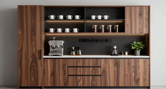top coffee bar cabinet ideas