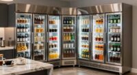 top coffee bar refrigerators