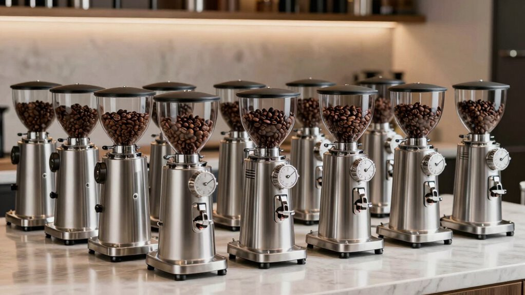 top conical espresso grinders