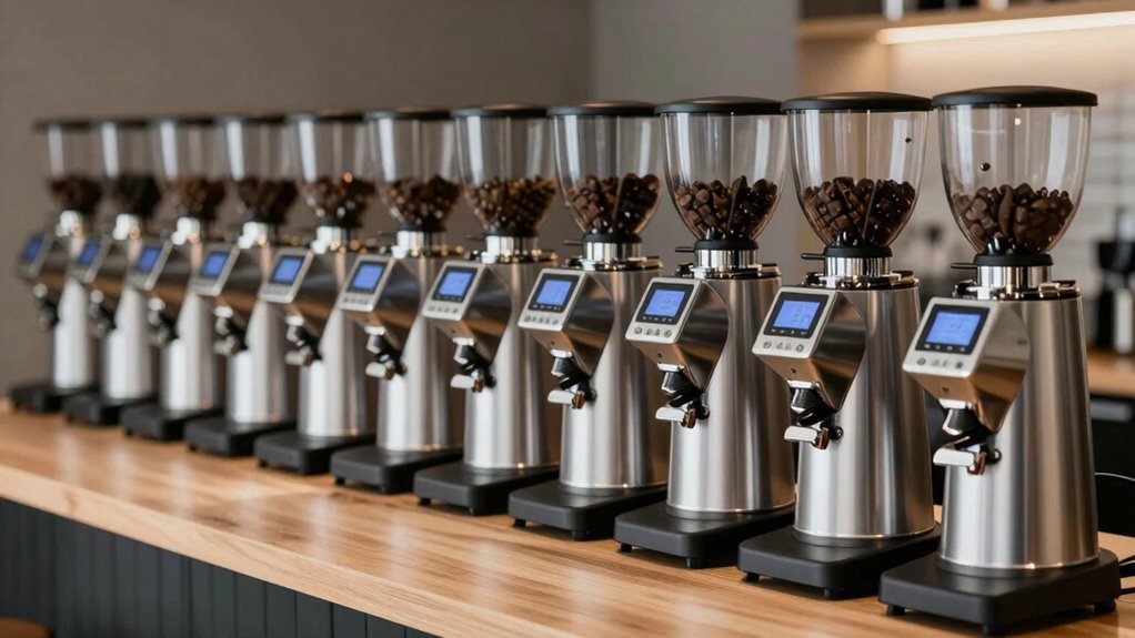 top conical espresso grinders