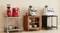 top espresso machine carts