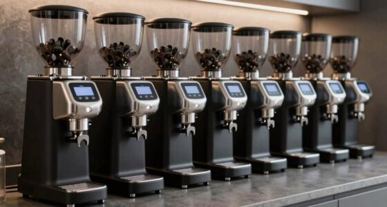 top flat burr grinders