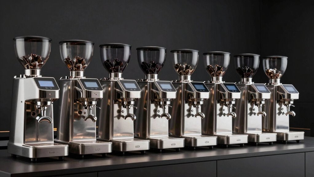 top flat burr grinders