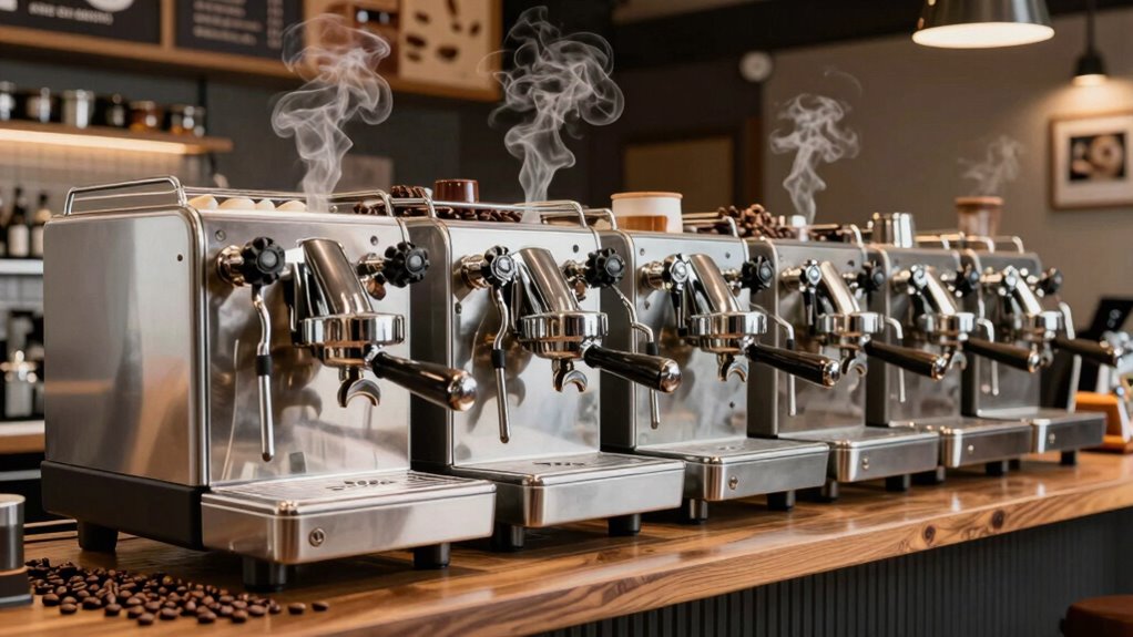 top heat exchanger espresso machines