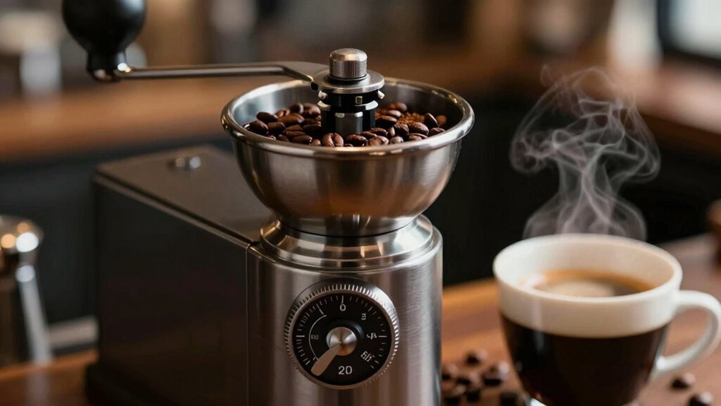 torque influences espresso flavor