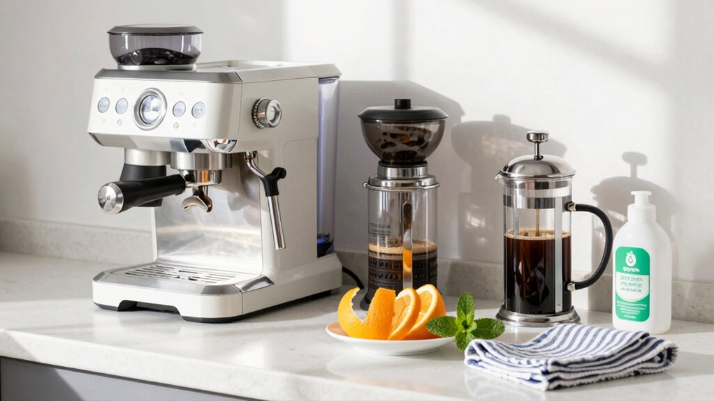 troubleshoot coffee cleaning issues