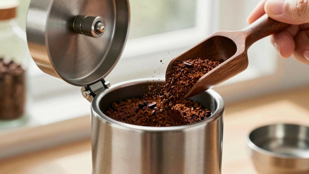 troubleshoot coffee grinder static