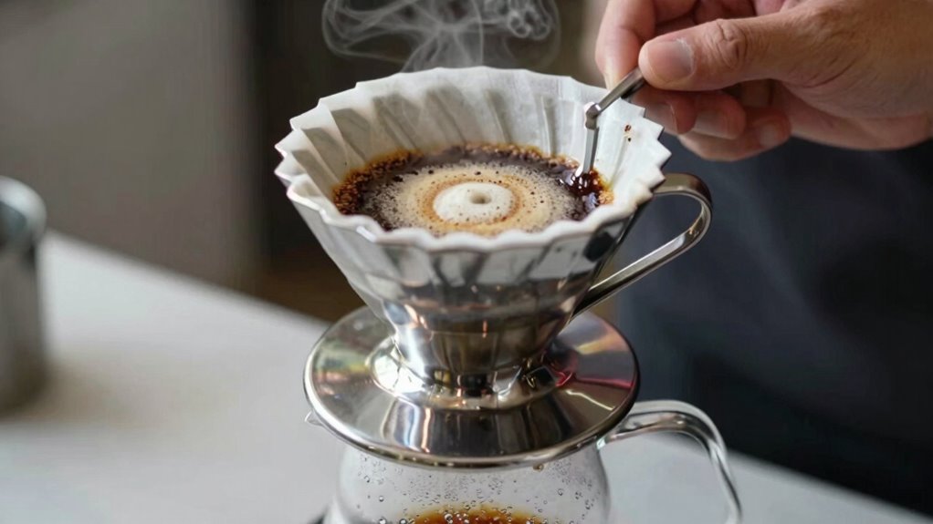 troubleshoot v60 clogging issues