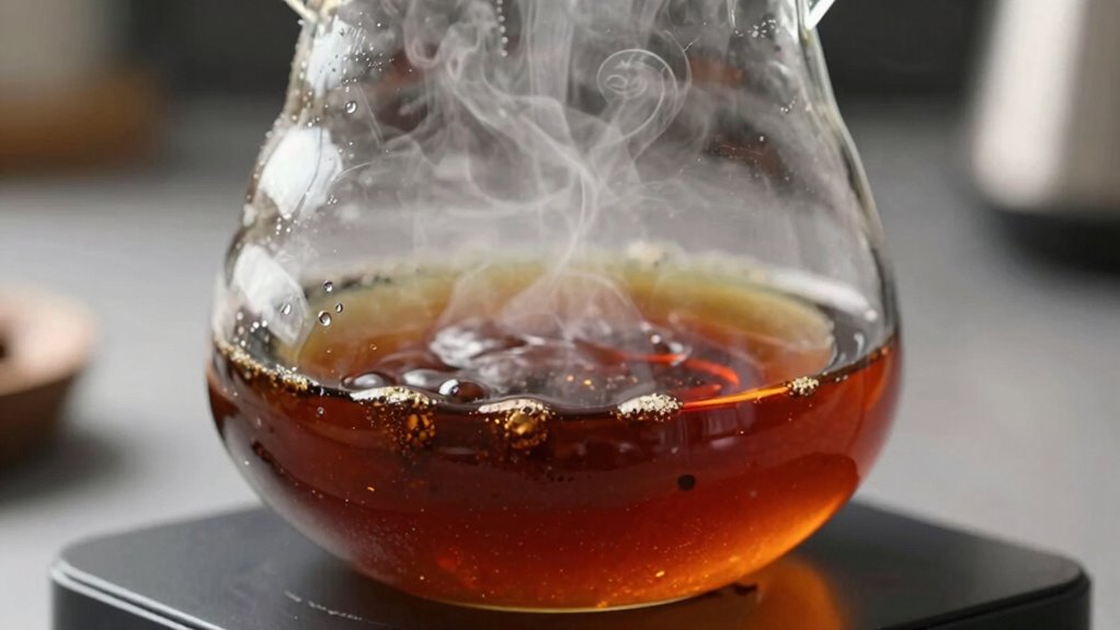 uniform steady coffee extraction