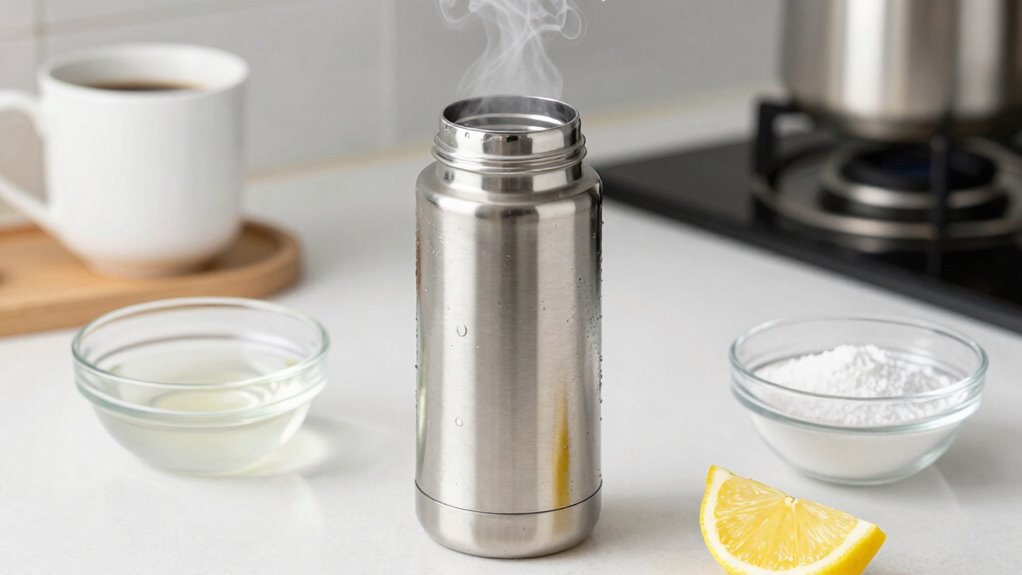 use commercial thermos cleaners