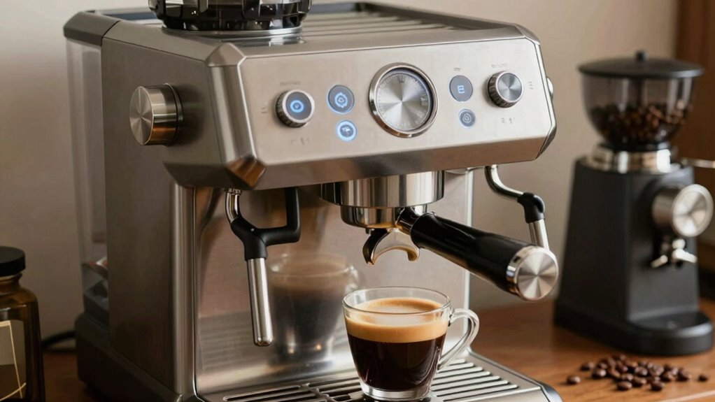 user friendly espresso machine controls