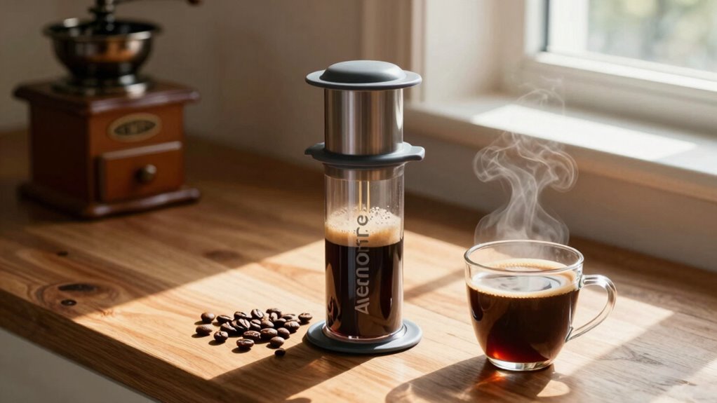 versatile portable coffee brewer