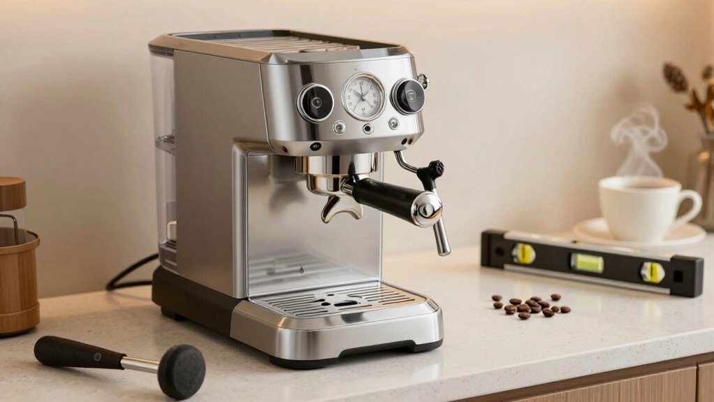 vibration reduction for espresso