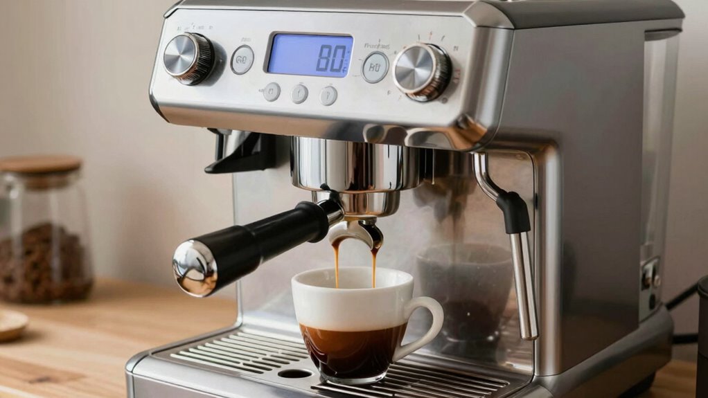 volumetric espresso dosing features