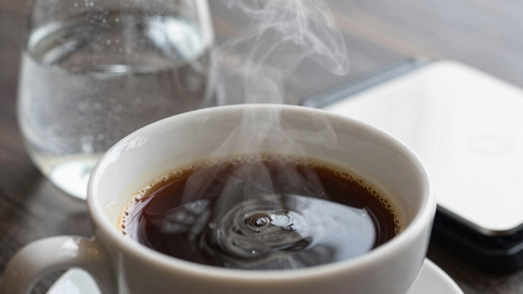 water hardness affects coffee