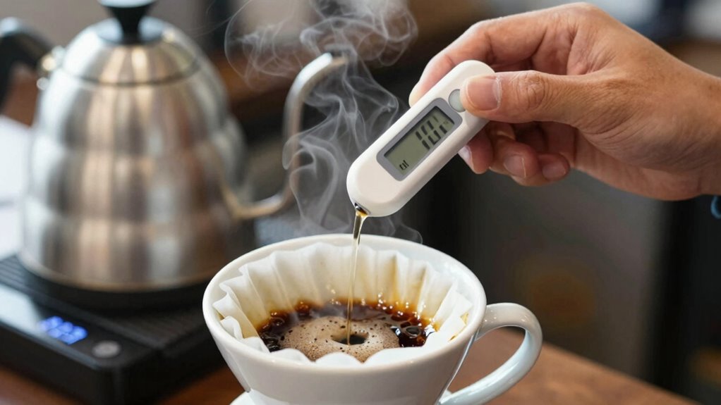 water temperature affects flavor