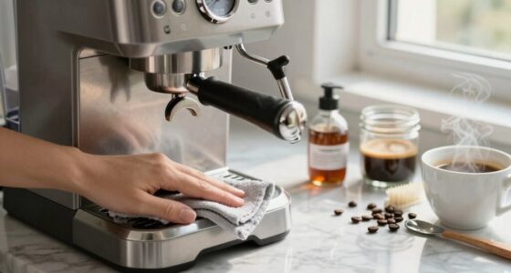 weekly coffee maintenance schedule