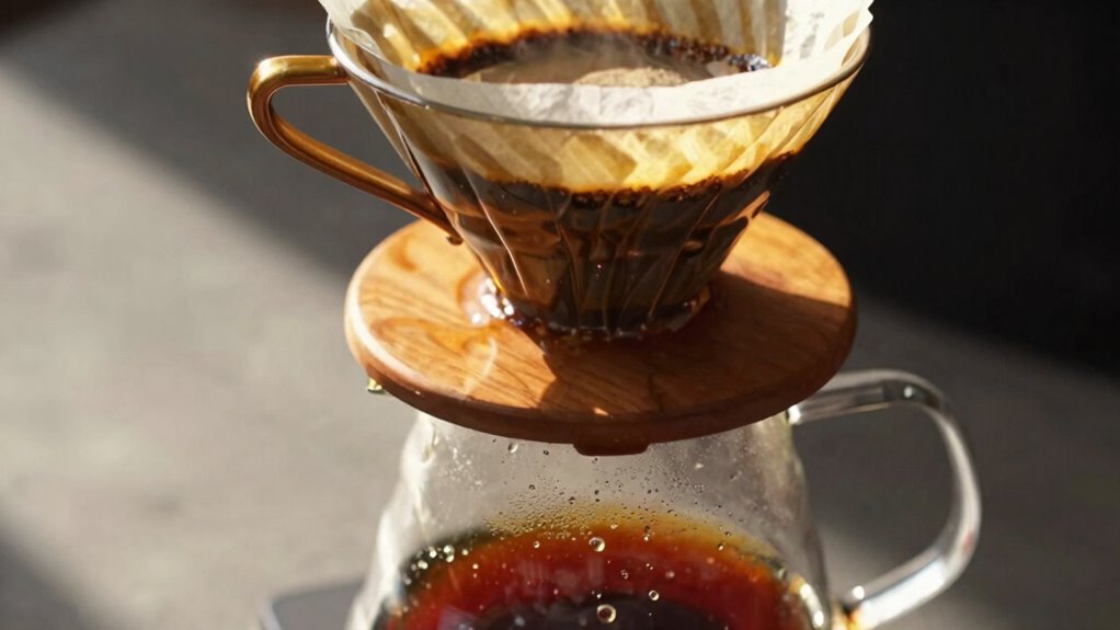 why pour over tastes sour