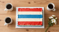 Martha's Giant Flag Cake Served 250 Guests—Here's How to Make It Yourself