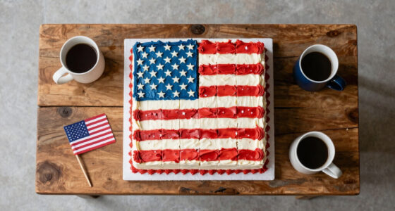 Martha Stewart Serves Huge American Flag Cake with 250 Pieces for Founding Father-Themed Party