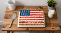 Martha Stewart Serves Huge American Flag Cake with 250 Pieces for Founding Father-Themed Party