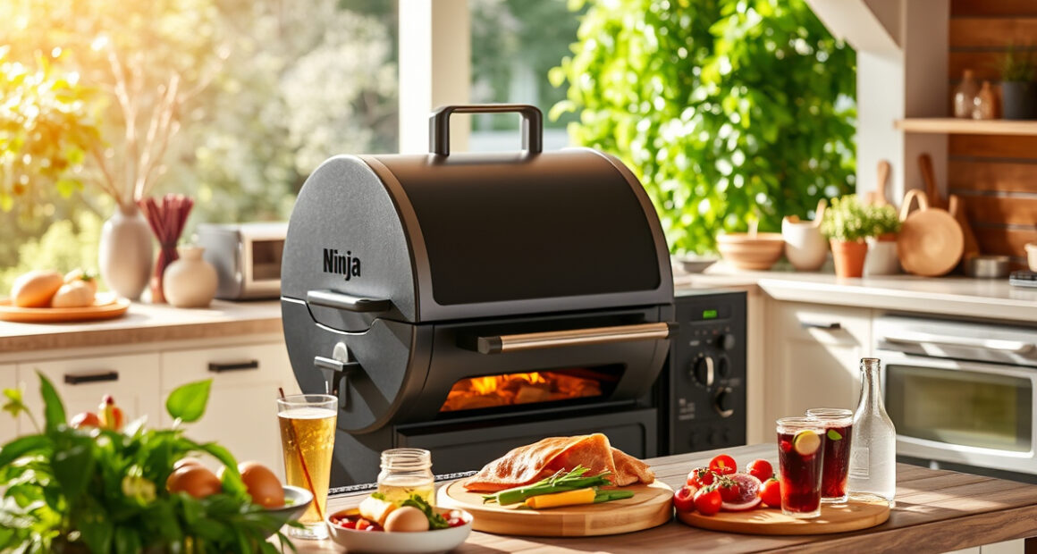 Master Summer BBQ with Ninja Outdoor Woodfire Pro XL Grill & Smoker