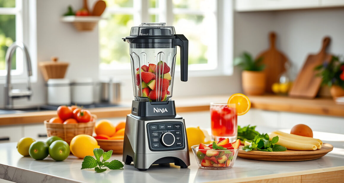 Cool Off with a Fresh Summer Smoothie: Ninja BC151EM Blast Portable Blender