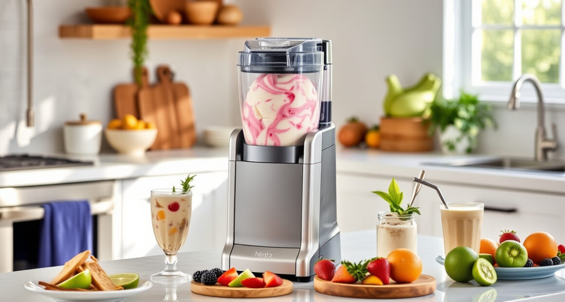Make Delicious Summer Soft Serves with Ninja NC701 CREAMi Swirl