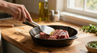 Almost No Skill Required To Cook A Steak