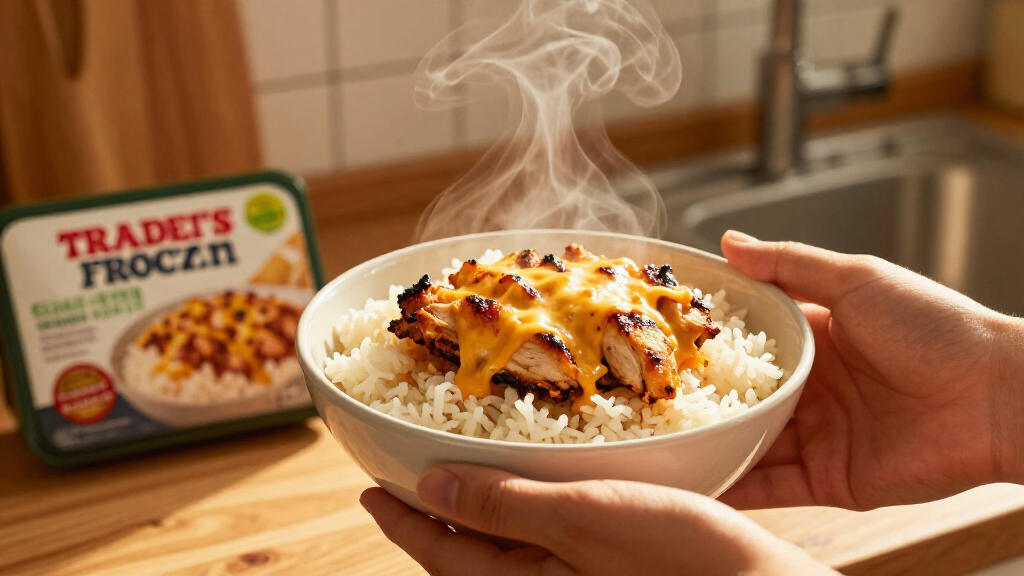 Fluffy Rice, Flavorful Chicken, Melted Cheese: This Is Trader Joe’s Best $4 Freezer Find