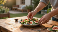 Insalata Di Cetrioli Misti E Fichi
