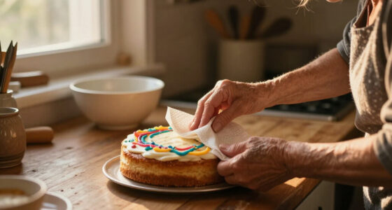 My Grandma's 50-Year-Old Paper Towel Trick For Decorating Cakes Is Ingenious