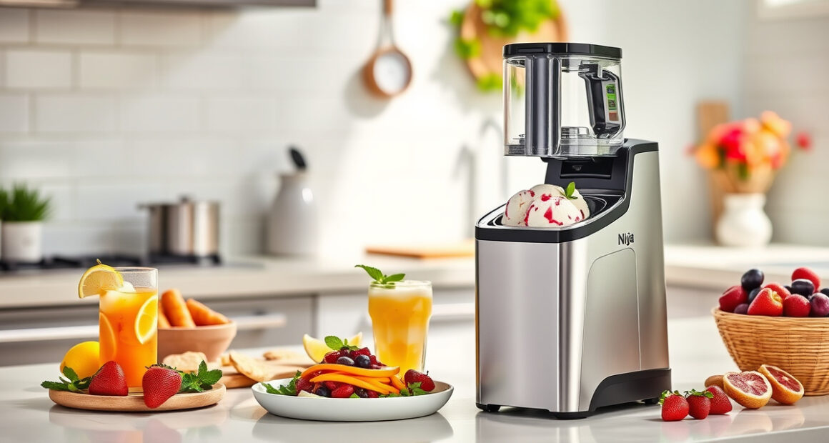 Ninja CREAMi Deluxe Ice Cream Maker — Perfect Summer Frozen Treats