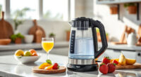Ninja KT200BL Precision Temp Electric Kettle: Summer Tea & Coffee Essential