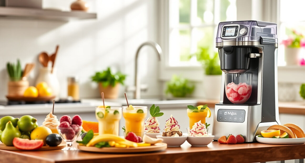 Ninja NC701 CREAMi Swirl: Top Soft Serve Ice Cream Maker for Summer Fun