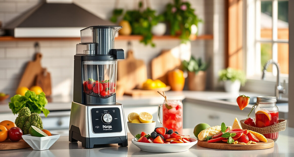 Ninja Professional Plus Kitchen System: Best Summer Blender for Refreshing Drinks