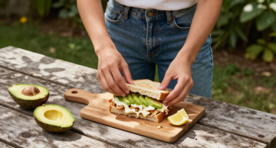 Tortino Di Pollo E Maionese Con Avocado
