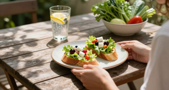 Bruschette Di Lattuga Con Insalata Alla Greca
