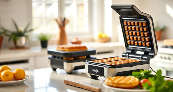 Enjoy Perfect Summer Breakfasts with the Ninja Belgian Waffle Maker Pro
