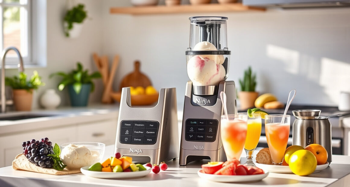 Make Your Summer Pool Party Sweet with the Ninja NC701 CREAMi Swirl Ice Cream Maker