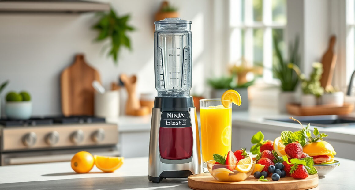 Ninja Blast Portable Blender: Perfect for Summer Picnics & Evening Outings
