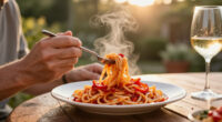 Pici In Salsa Di Peperoni Crudi