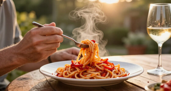 Pici In Salsa Di Peperoni Crudi