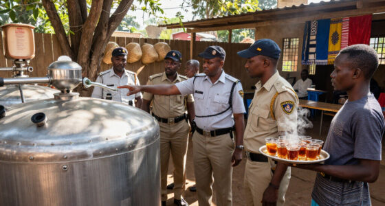 Police Dismantle Large-scale Illicit Alcohol Brewing Network In Nairobi - People Daily