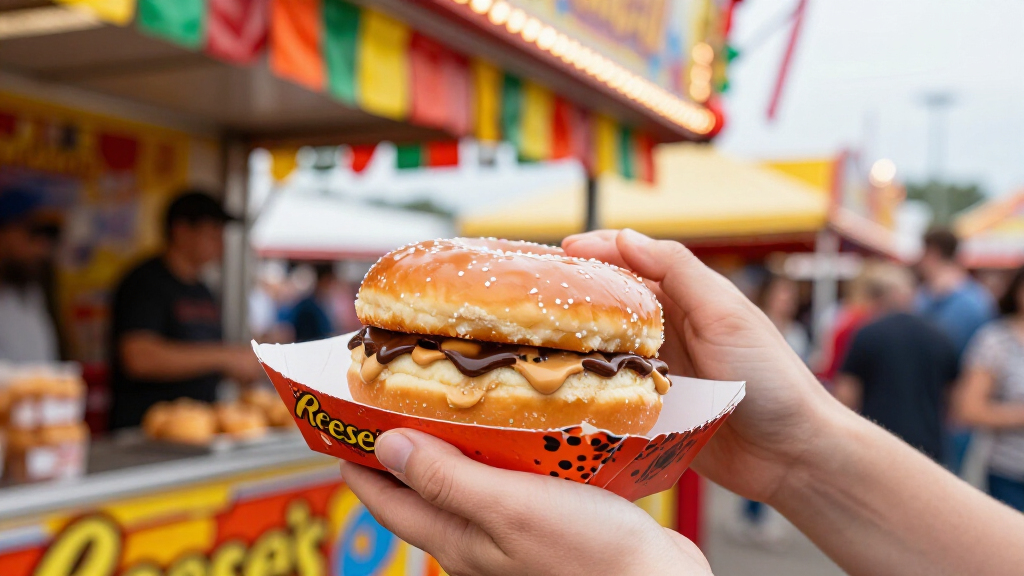 Reese's Donut Burger, Fried Dubai Chocolate Among SC State Fair's New Foods - WLTX