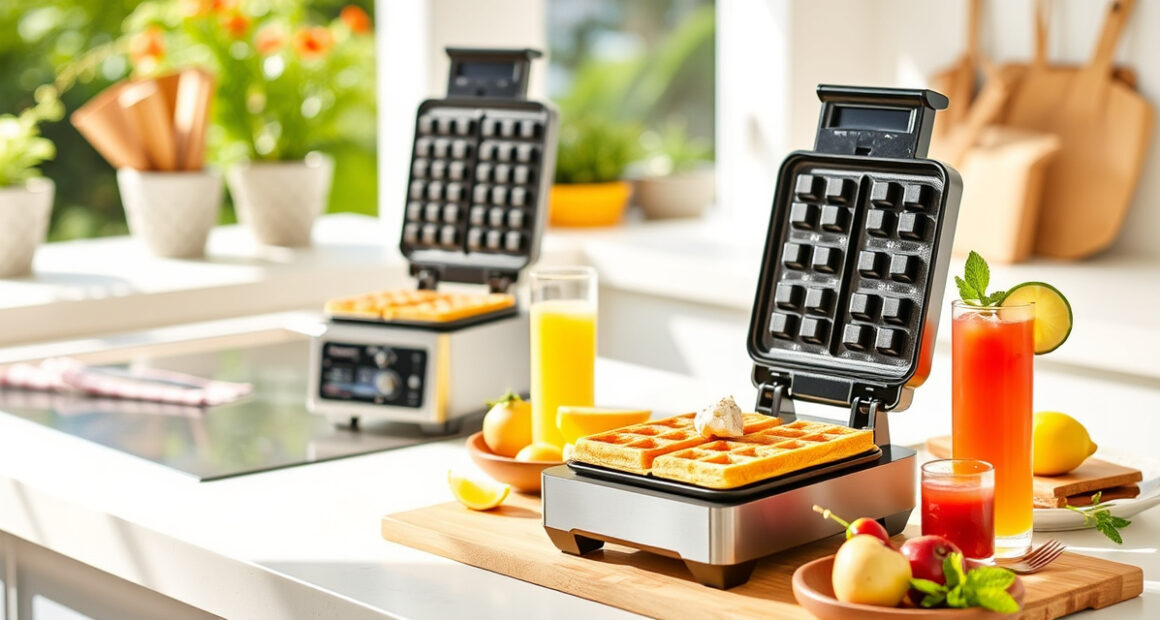 Summer Waffle Delights with Ninja Belgian Waffle Maker Pro