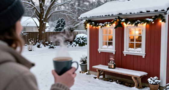 Amazon's Selling A Backyard Barn That Looks Like It's From A Hallmark Holiday Movie