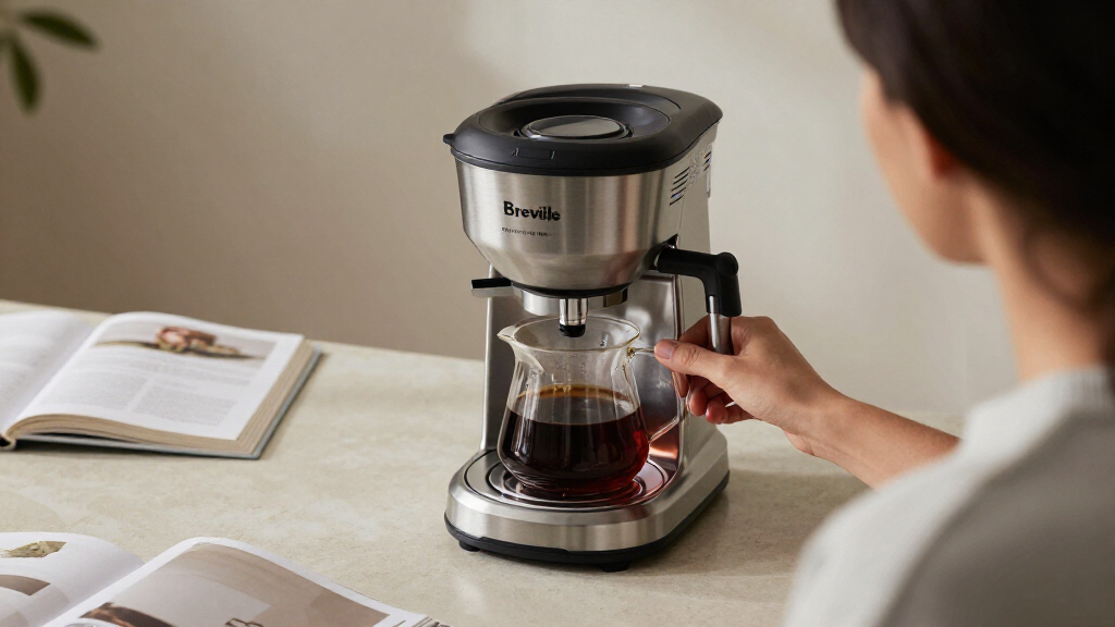Breville Enters The Automated Pourover Stream With The Spiral Luxe Brewer
